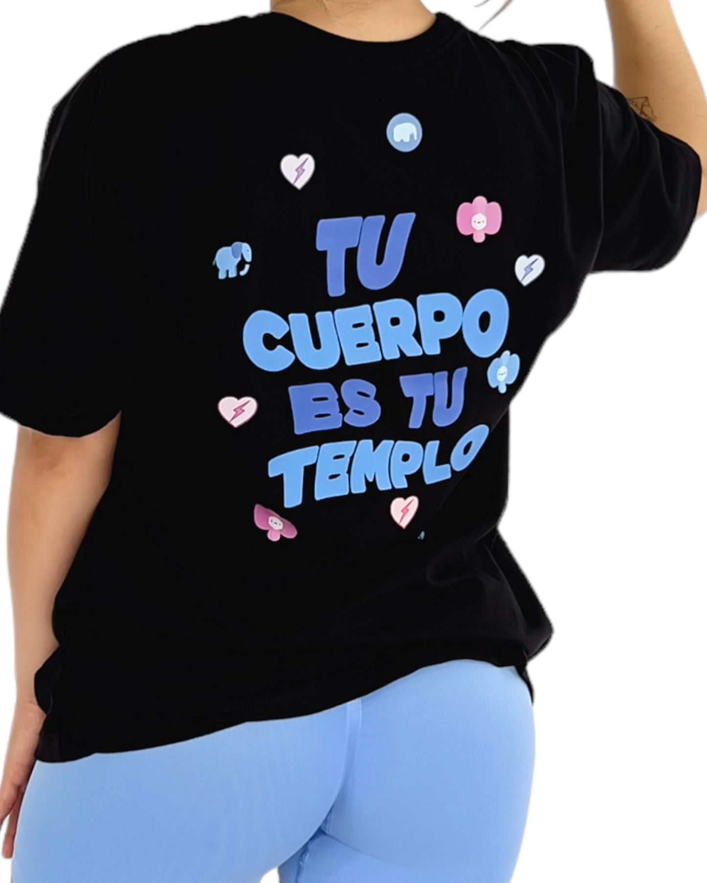 CAMISETA OVERSIZE NEGRA