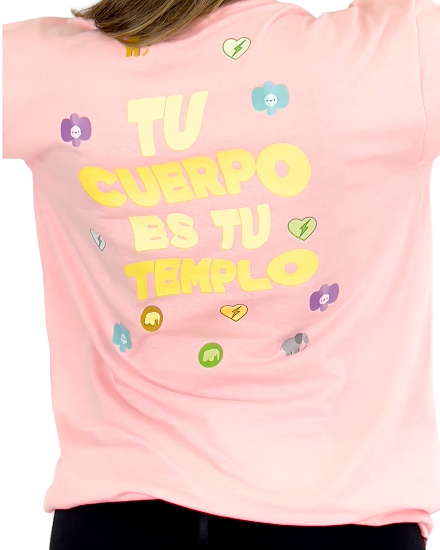 CAMISETA OVERSIZE ROSA